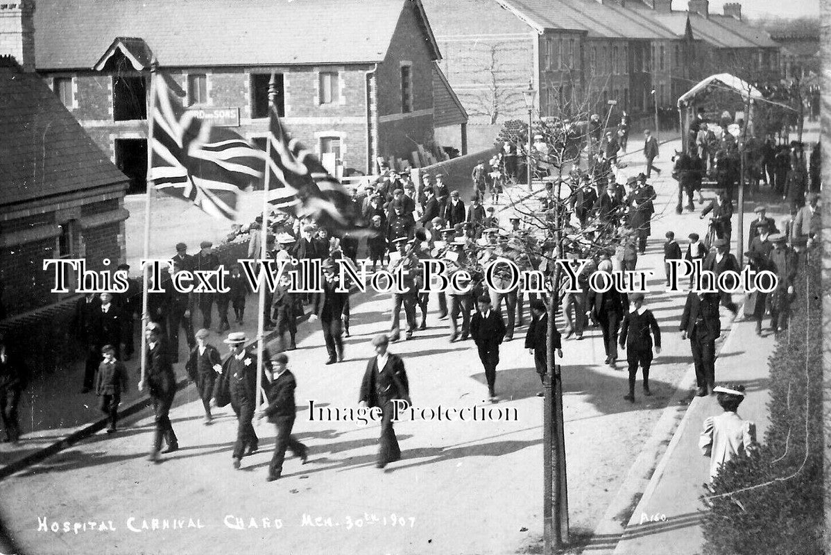 SO 1395 - Hospital Carnival March, Chard, Somerset c1907