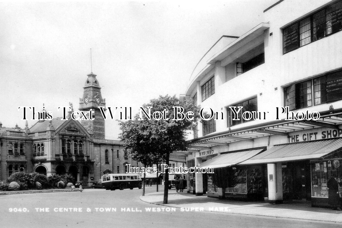 SO 148 - The Centre & Town Hall, Weston-Super-Mare, Somerset