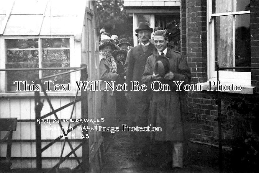 SO 1509 - Prince Of Wales Visit, Shepton Mallet, Somerset 1923