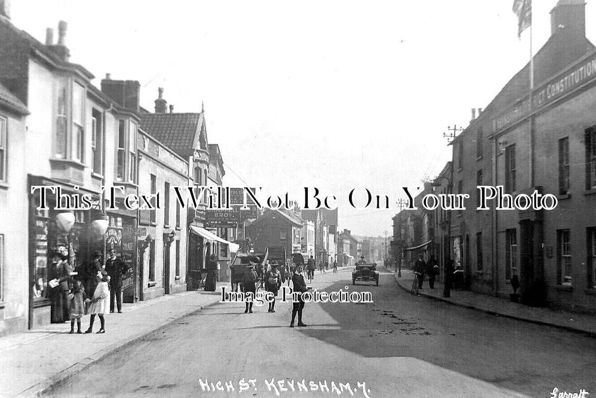 SO 1787 - High Street, Keynsham, Somerset c1921