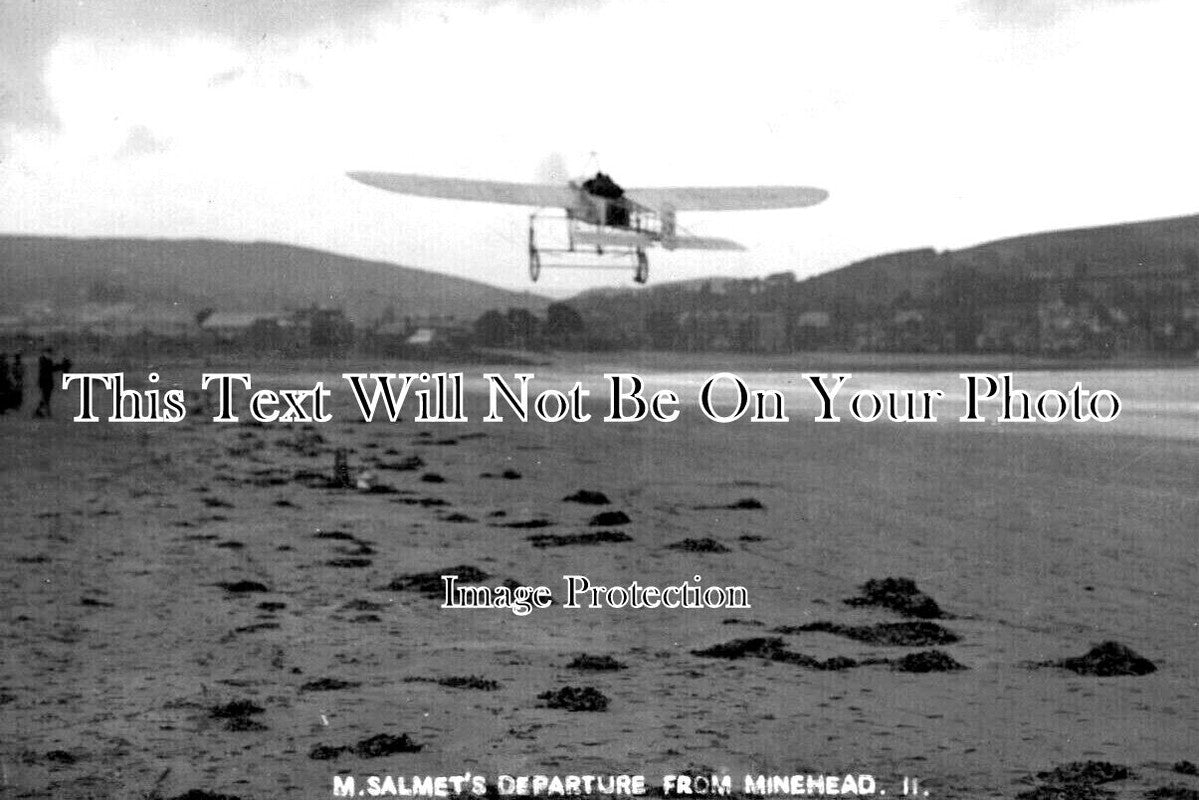 SO 1808 - M Salmet Aviator At Minehead Aviation Meet, Somerset