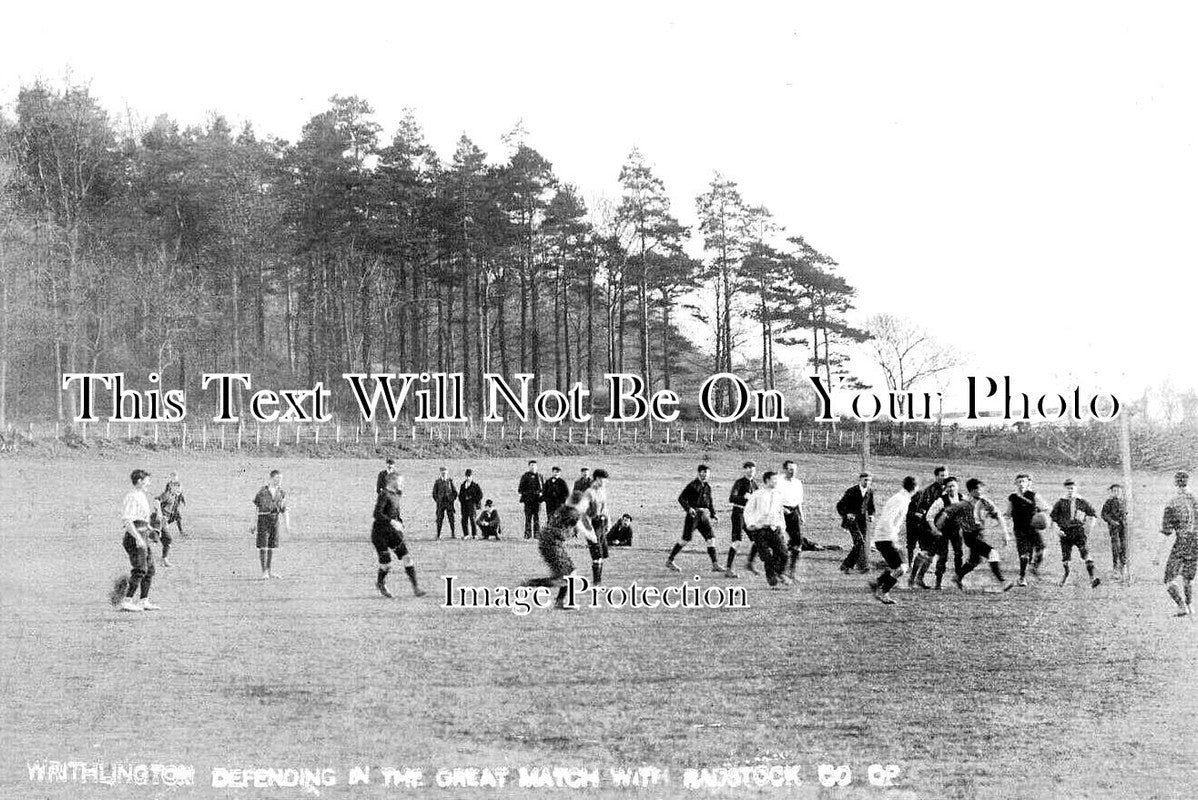 SO 1816 - Writhlington & Radstock Co-Op Football Match, Somerset