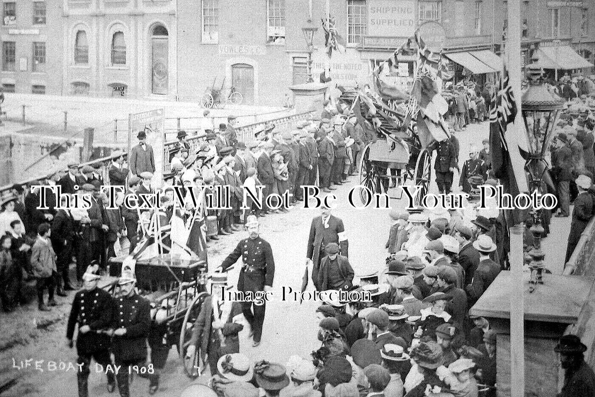 SO 1852 - Lifeboat Day Parade, Bridgwater, Somerset 1908