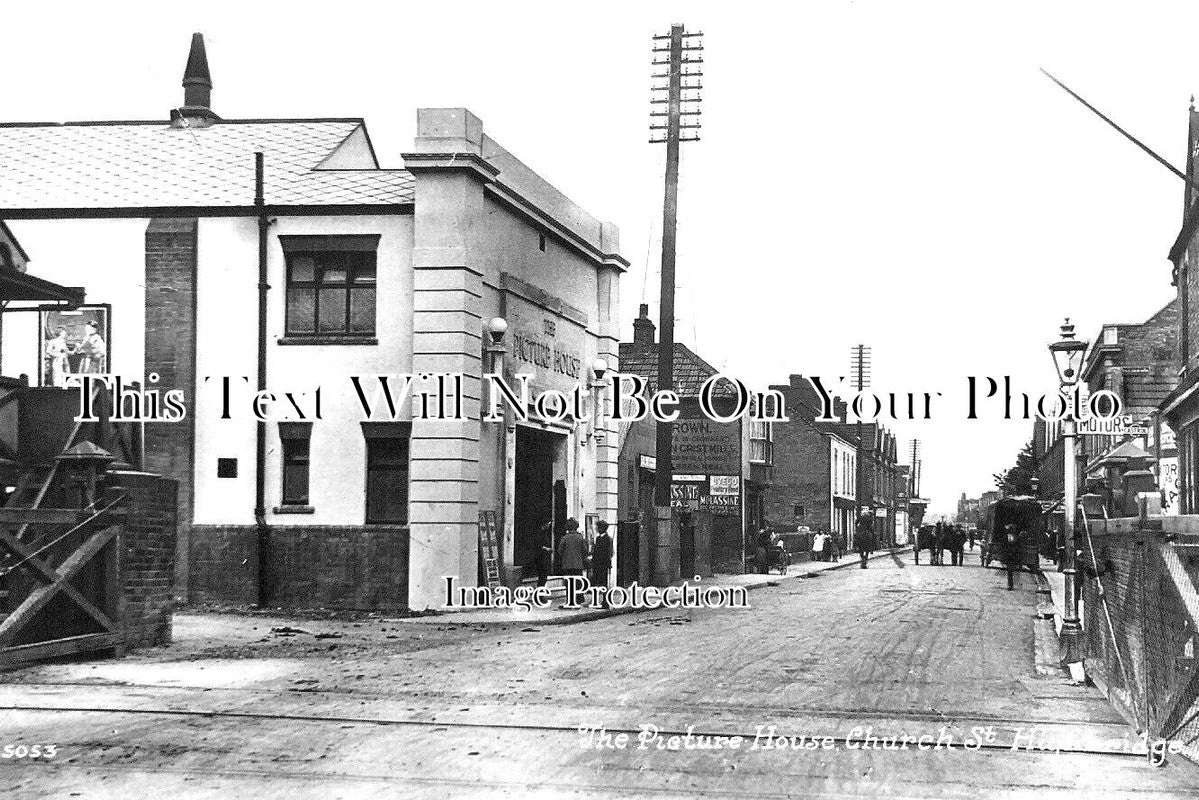 SO 1866 - The Picture House, Church Street, Highbridge, Somerset c1924