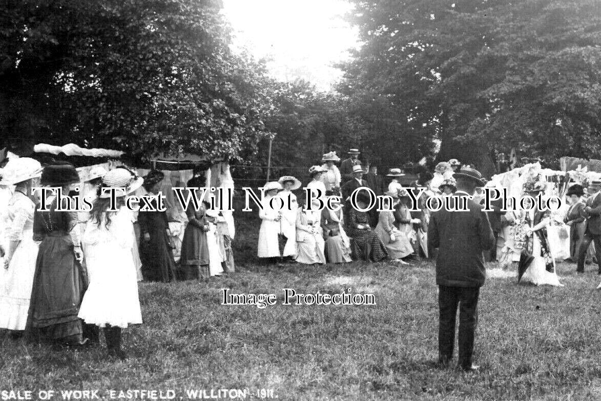 SO 1885 - Sale Of Work At Eastfield, Williton, Somerset 1911