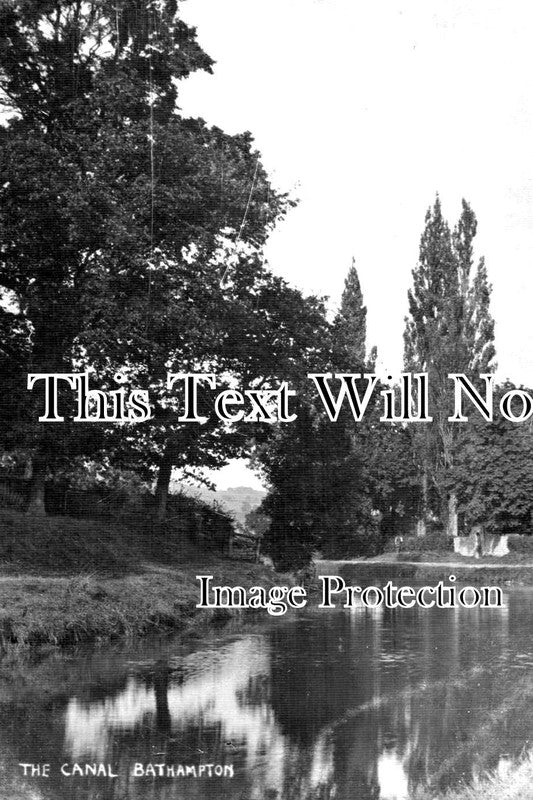 SO 1919 - The Canal, Bathampton, Somerset
