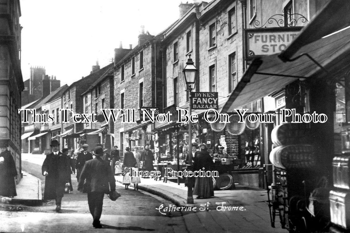 SO 1952 - Catherine Street, Frome, Somerset c1912