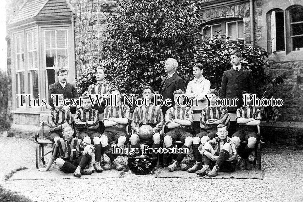 SO 1956 - Sexeys School Football Team, Bruton, Somerset 1907-08