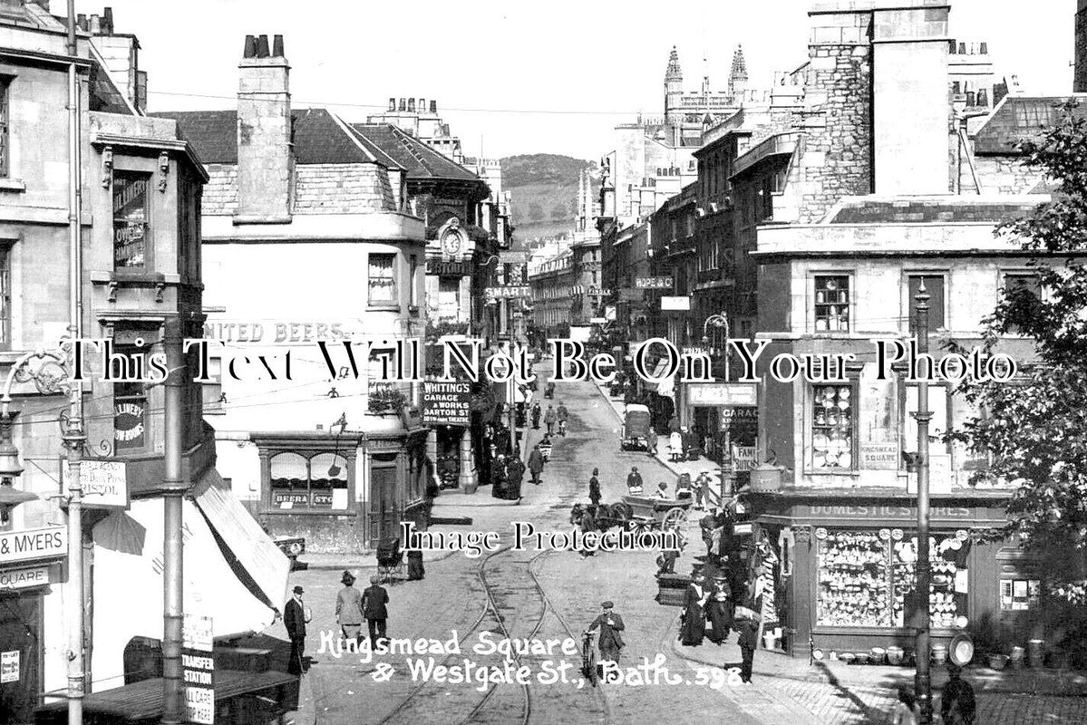 SO 2143 - Kingsmead Square & Westgate Street, Bath, Somerset