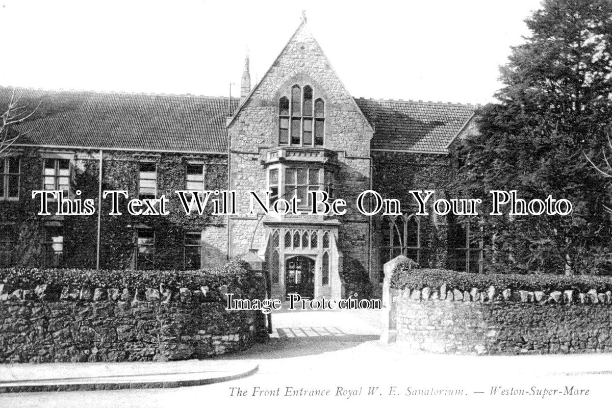 SO 2266 - The Front Entrance, Royal RWE Sanatorium, Weston Super Mare