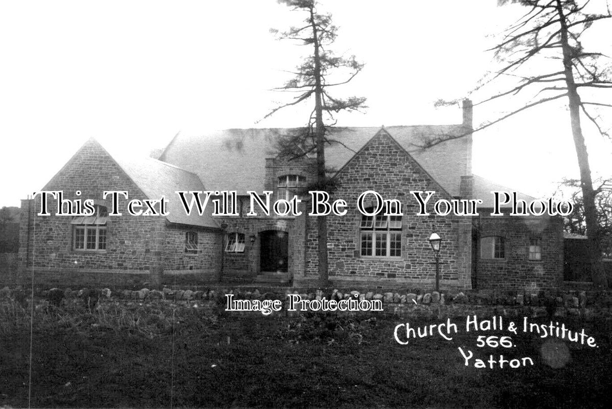SO 2273 - Church Hall & Institute, Yatton, Somerset