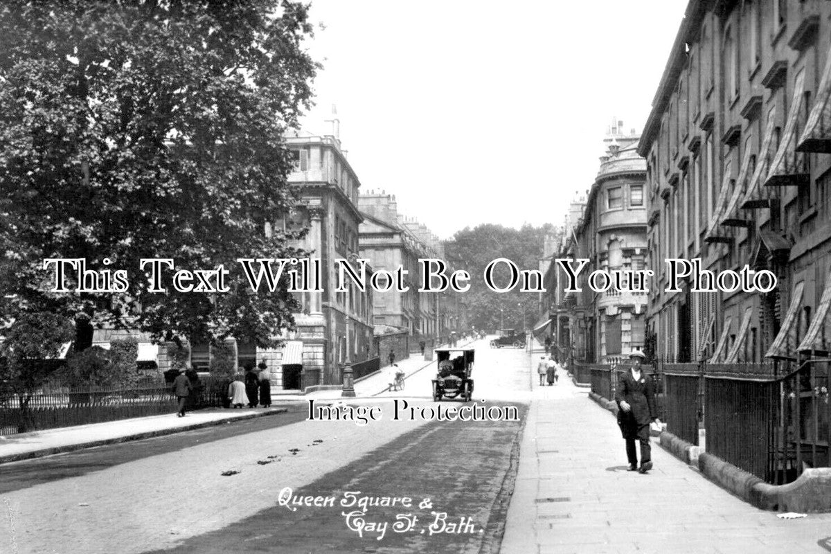 SO 2280 - Queen Square & Gay Street, Bath, Somerset
