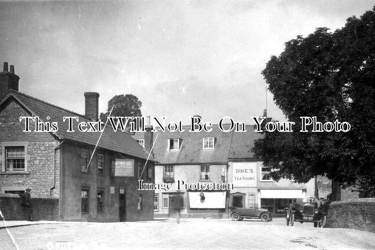 SO 2339 - The Crown Inn Pub, Dikes Tea Rooms, Bruton, Somerset