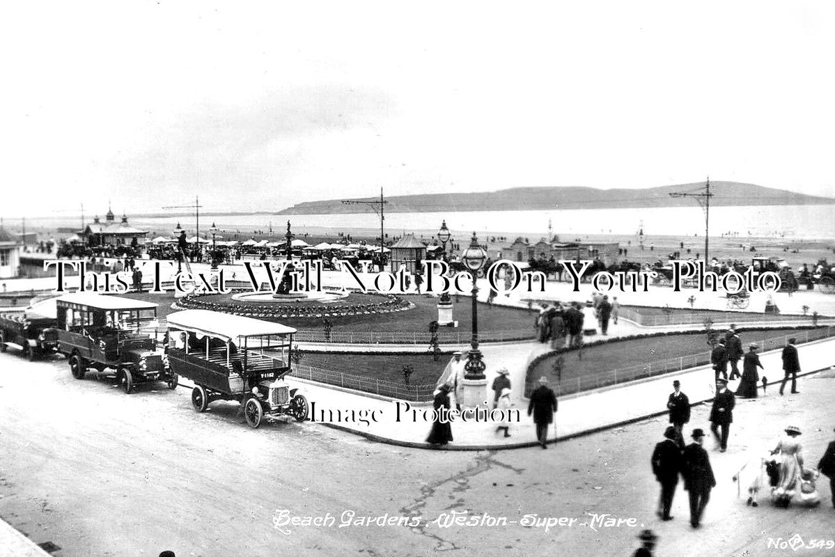 SO 2482 - Beach Garden's, Weston Super Mare, Somerset