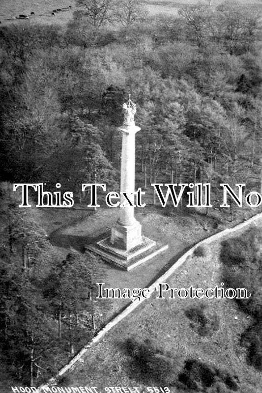 SO 2539 - Hood Monument, Street, Somerset