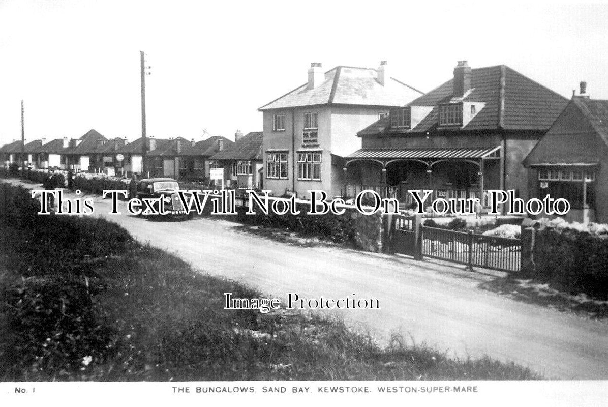 SO 2563 - The Bungalows, Sand Bay, Kewstoke, Weston Super Mare c1938