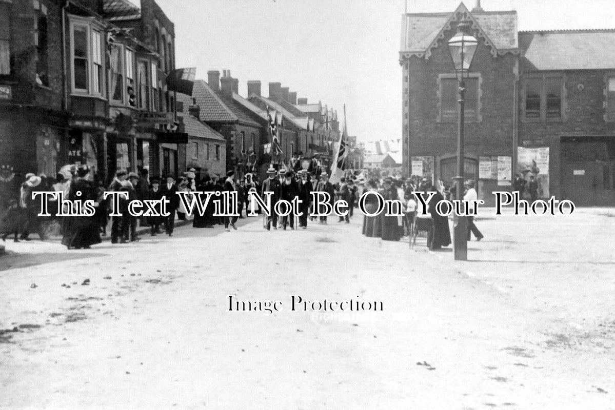 SO 268 Street Procession, Highbridge, Somerset JB Archive