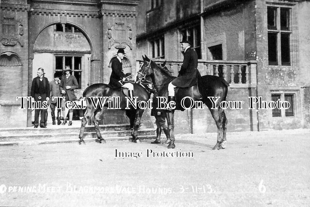 SO 2686 - Opening Meet, Blackmore Vale, Somerset 1913