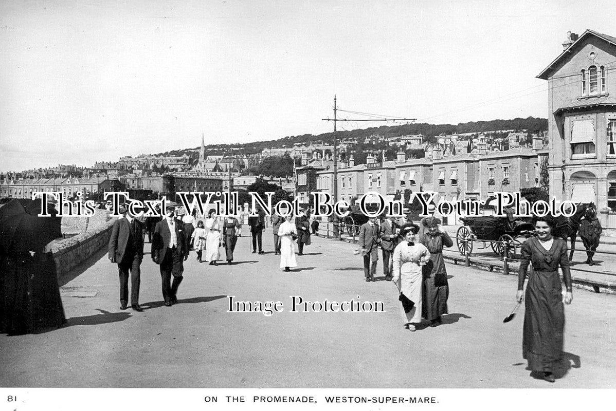 SO 2689 - On The Promenade, Weston Super Mare, Somerset
