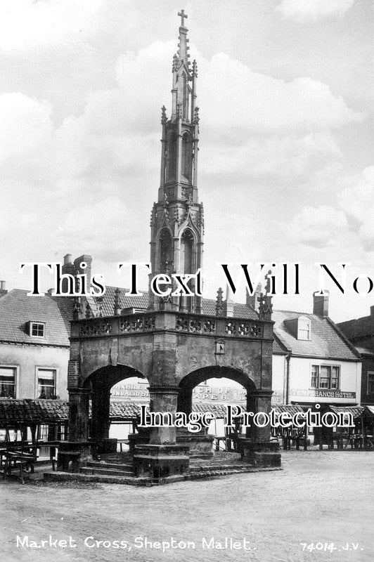 SO 2699 - Market Cross, Shepton Mallet, Somerset c1935