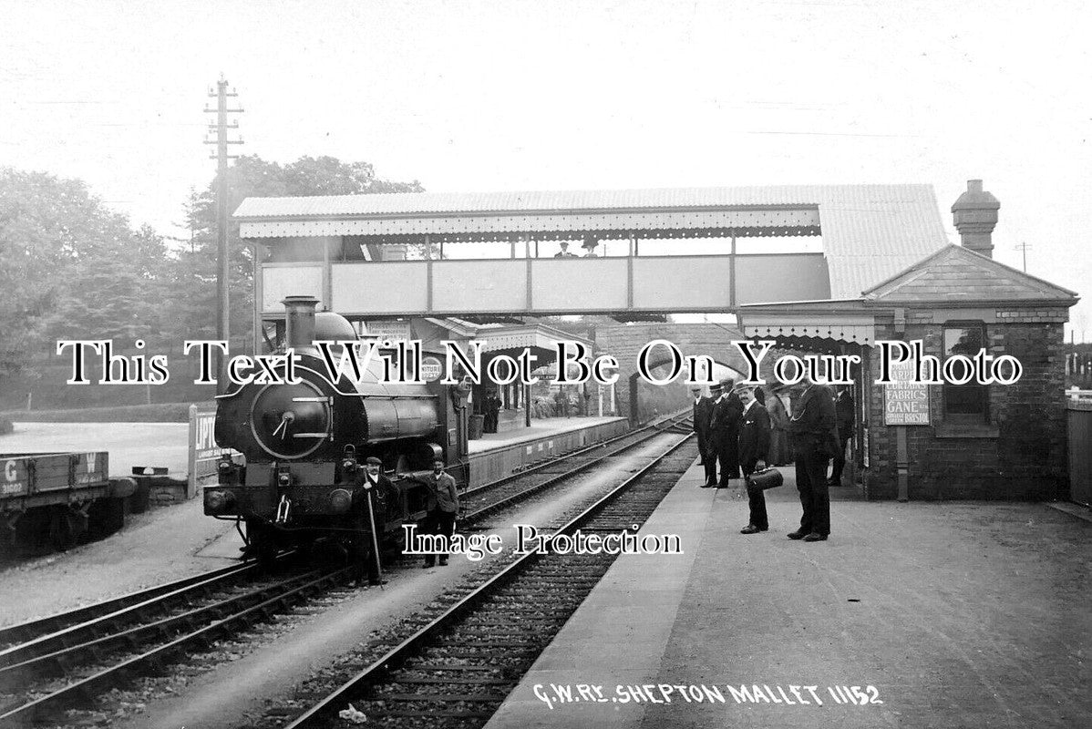 SO 2779 - Shepton Mallet Railway Station, Somerset