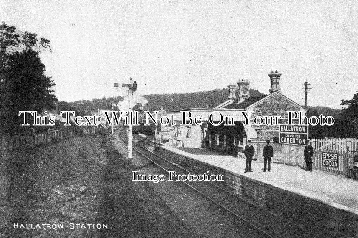 SO 283 - Hallatrow Railway Station, Somerset