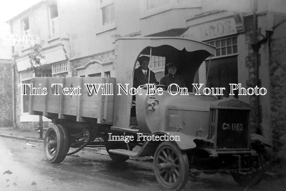 SO 2838 - War Department Van, Scott Bros, Minehead, Somerset