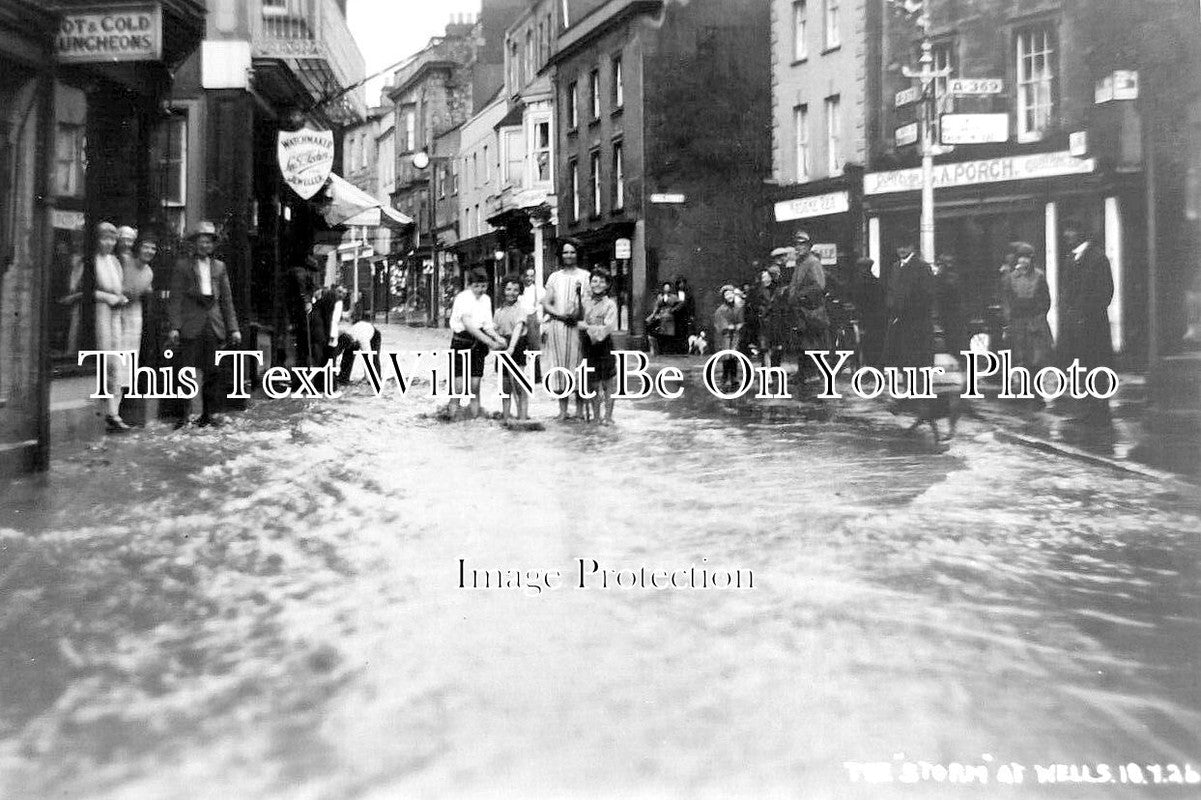 SO 2861 - The Storm At Wells, Somerset 1926