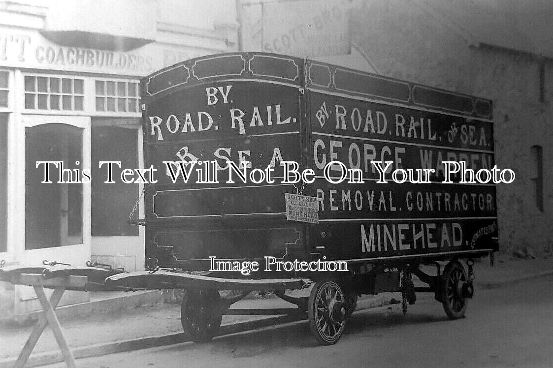 SO 2911 - George Warren Removal Cart, Minehead, Somerset