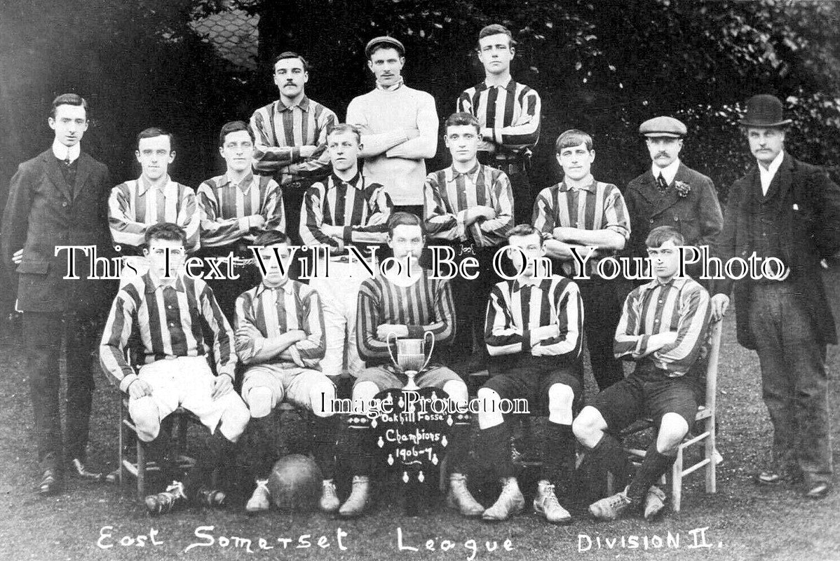 SO 2926 - Oakhill Fosse Football Club Team, East Somerset 1906-07