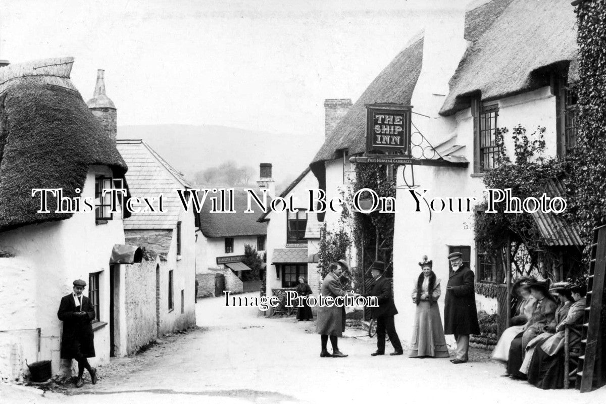 SO 295 - The Ship Inn, Porlock, Somerset
