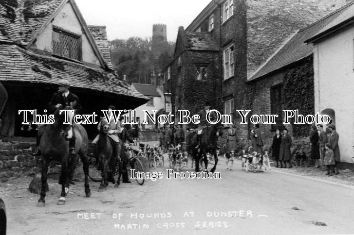 SO 296 - Meet Of Hounds At Dunster, Somerset