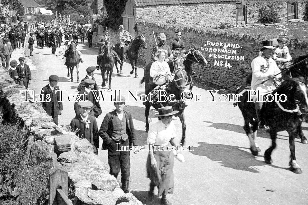 SO 3055 - Buckland Coronation Procession, Somerset
