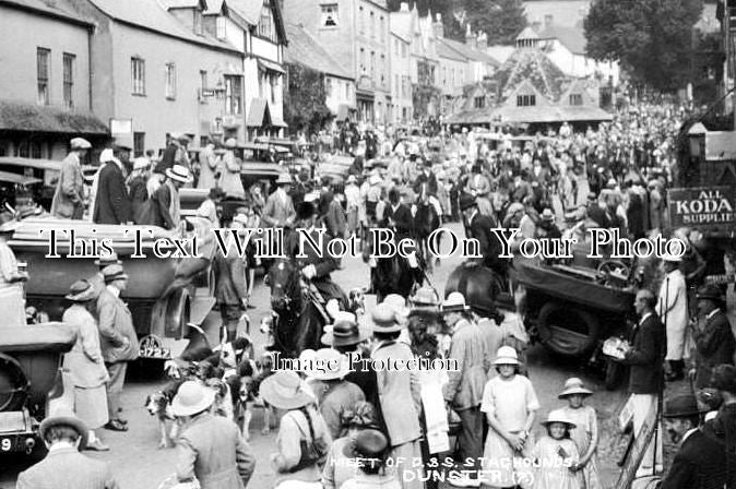 SO 306 - Meet Of Devon & Somerset Staghounds, Dunster, Somerset