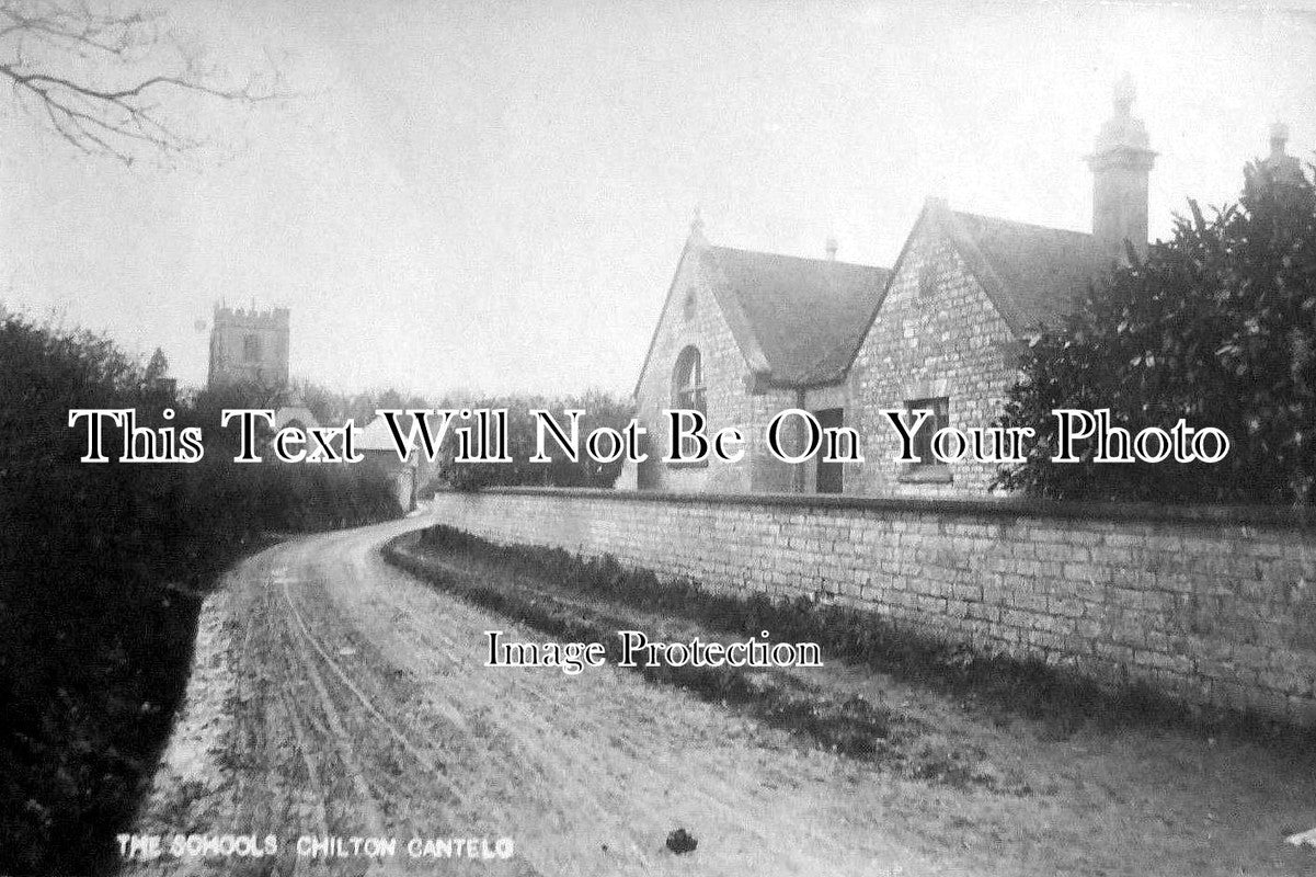 SO 308 - The Schools, Chilton Cantelo, Somerset c1905