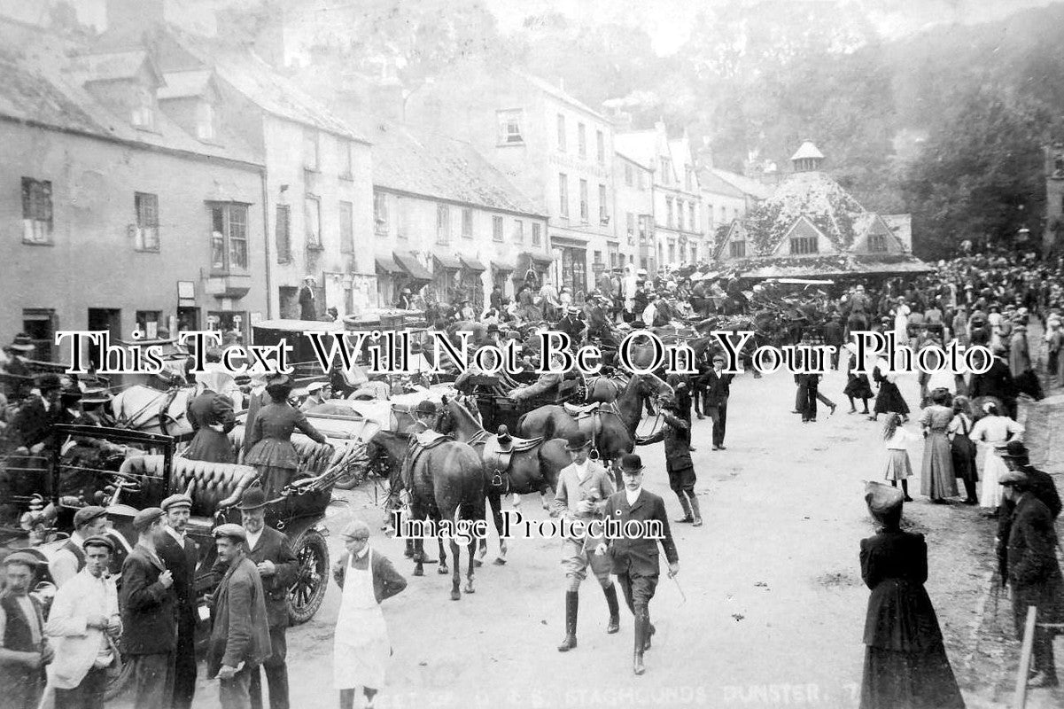 SO 329 - Staghounds Meeting At Dunster, Somerset