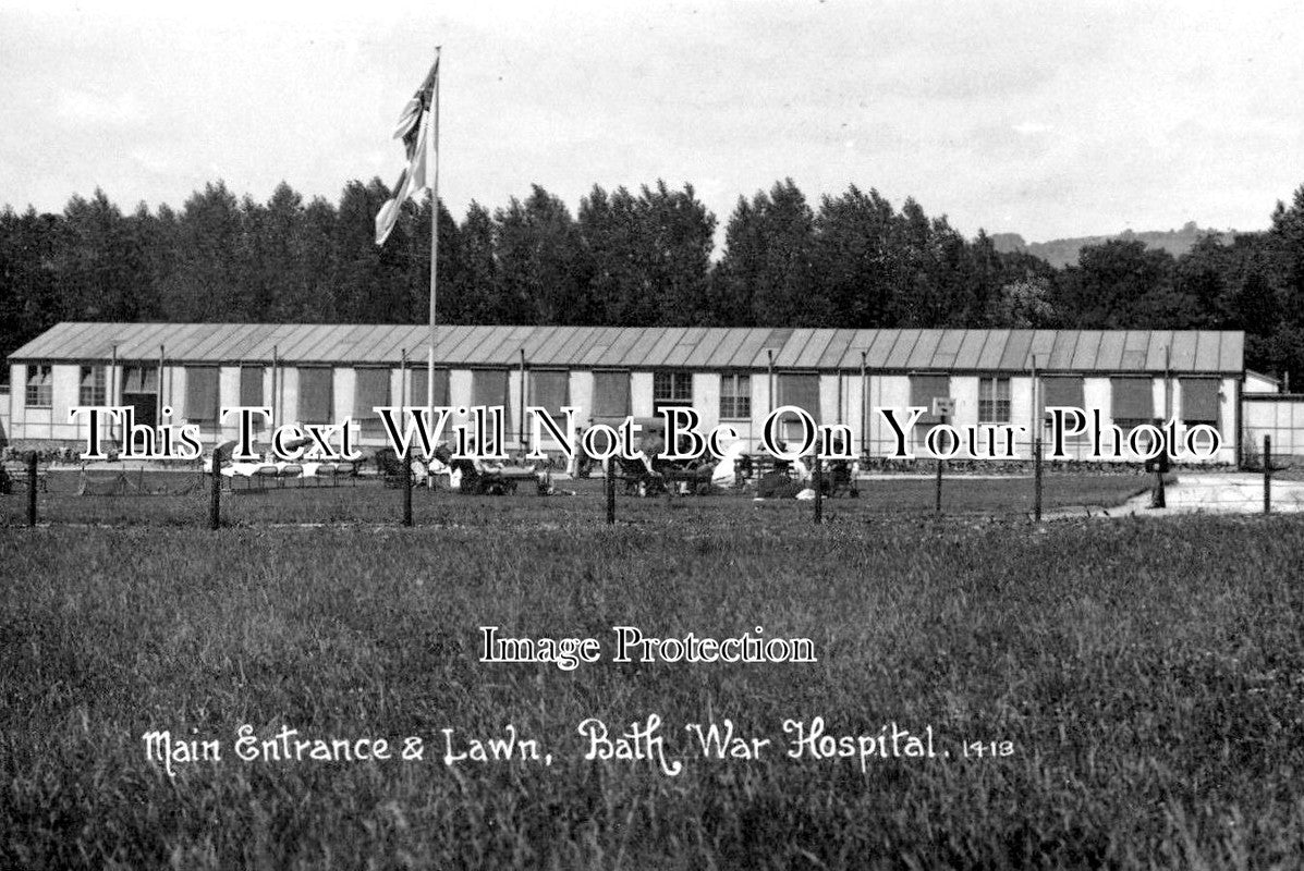 SO 391 - Bath War Hospital, Somerset WW1