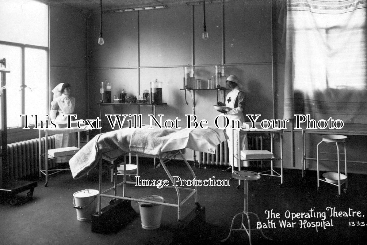 SO 393 - The Operating Theatre, Bath War Hospital, Somerset WW1