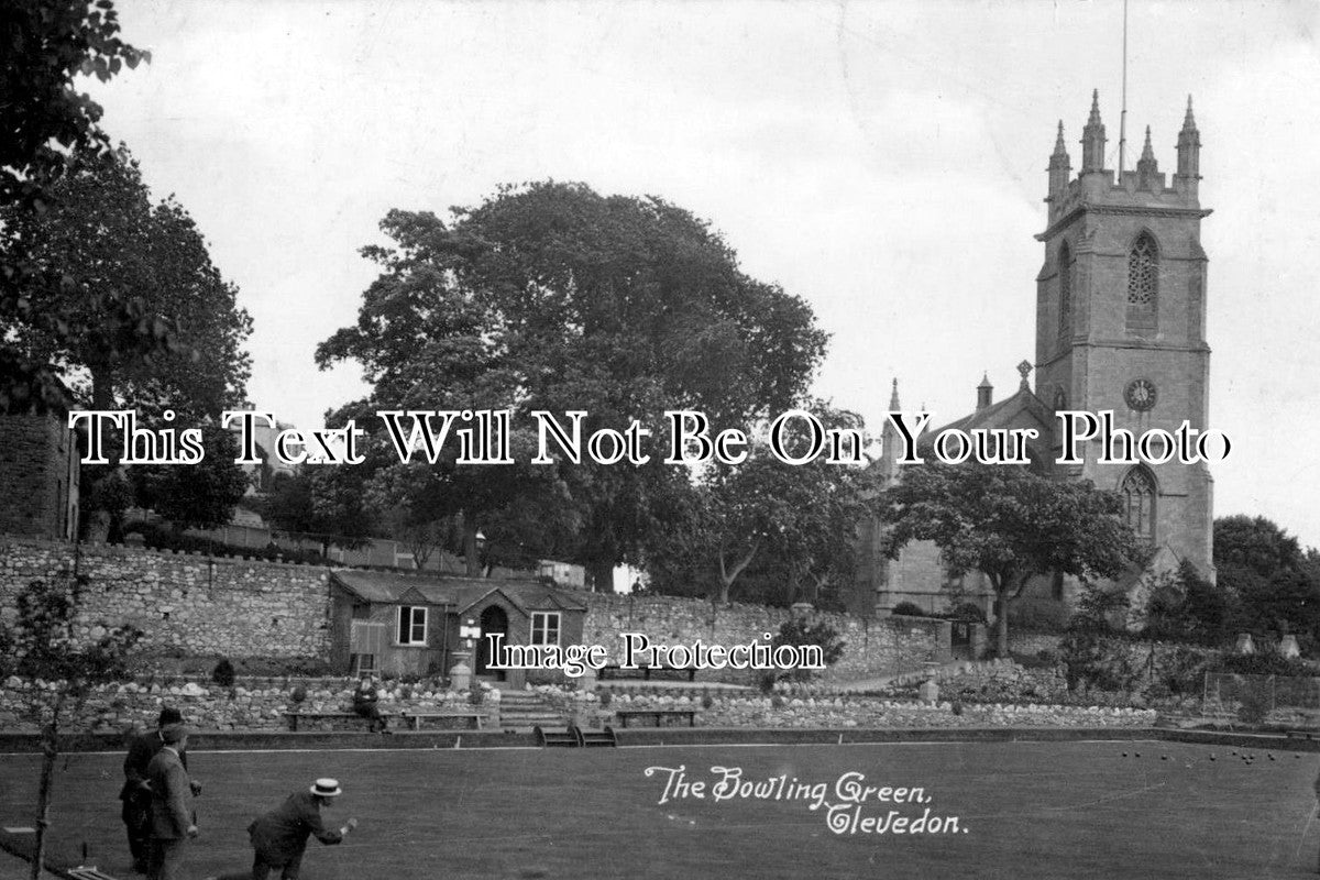SO 408 - The Bowling Green, Clevedon, Somerset c1913