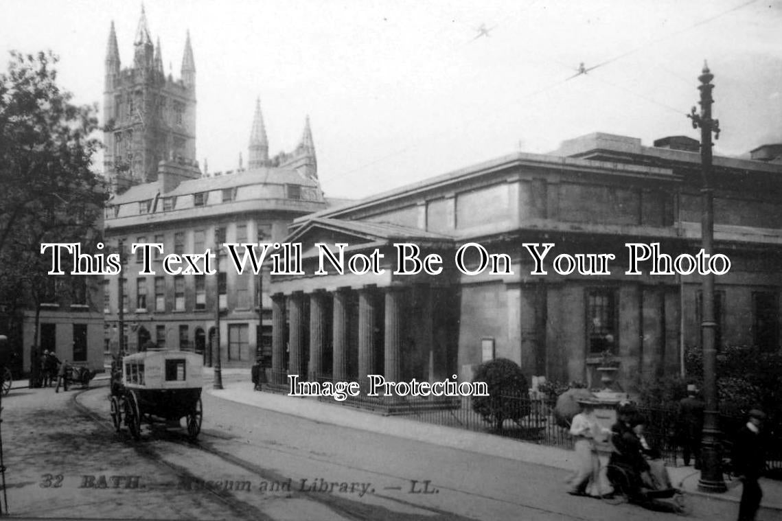 SO 463 - Museum & Library, Bath, Somerset c1910