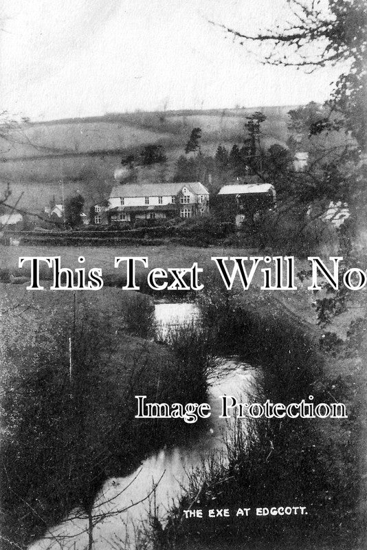SO 482 - The Exe River At Edgcott, Exmoor, Somerset