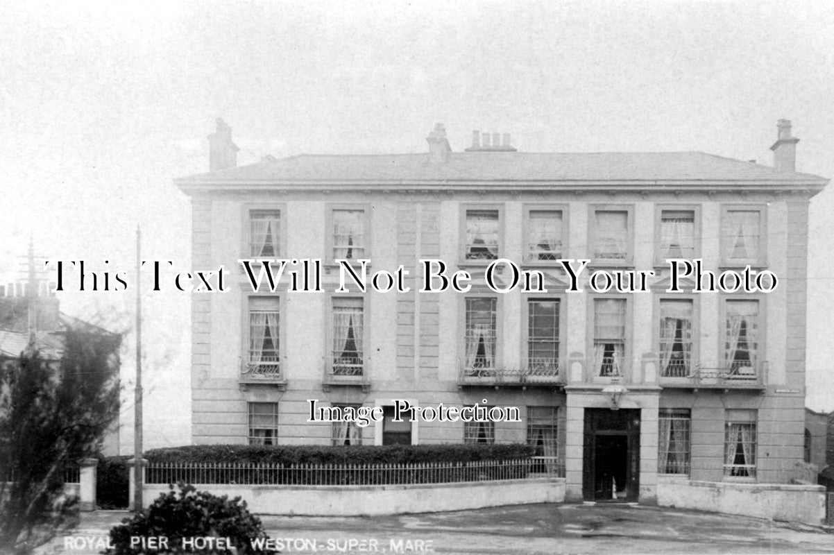 SO 502 - The Royal Pier Hotel, Weston Super Mare, Somerset c1910