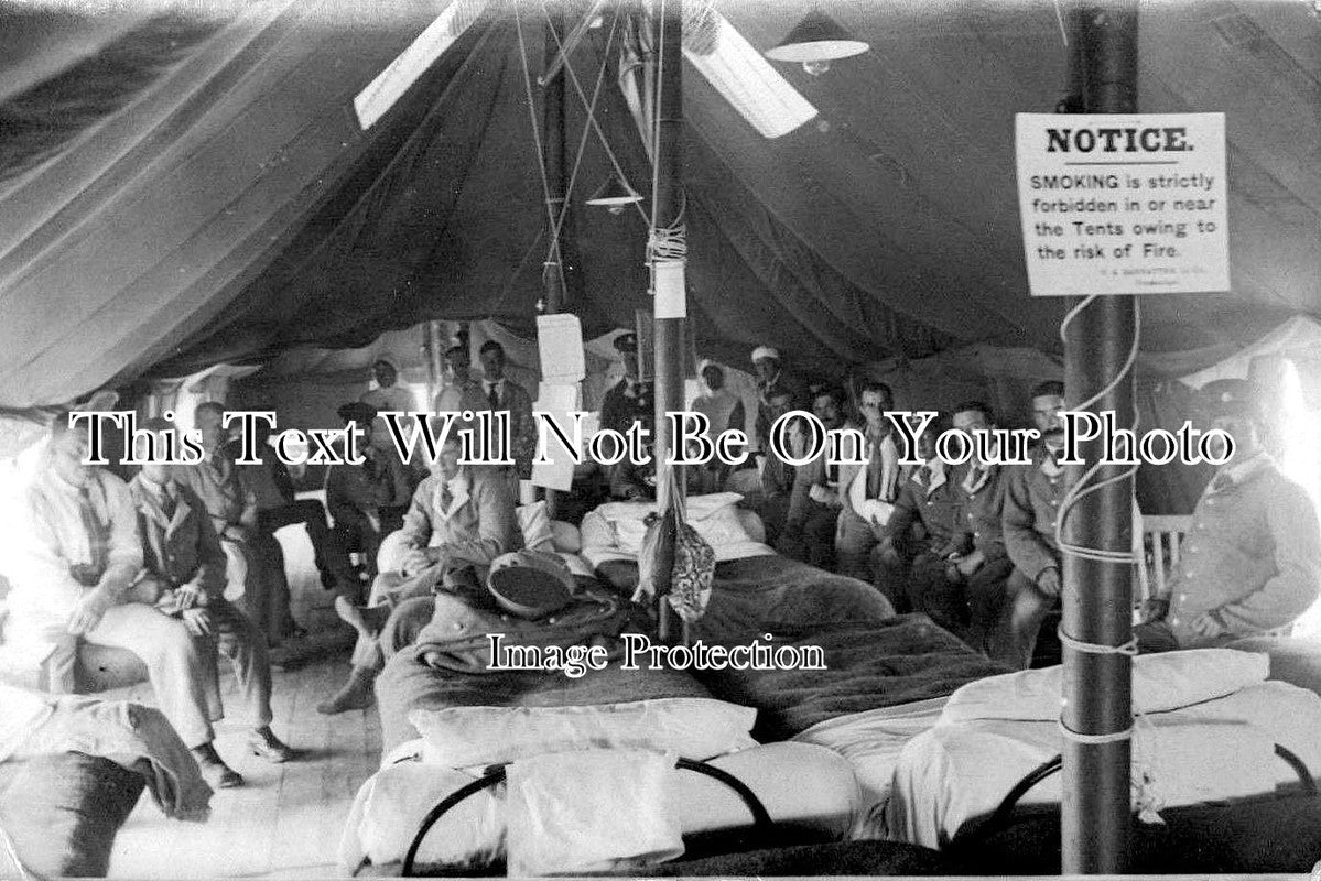 SO 586 - Bath War Hospital, Somerset c1917 WW1