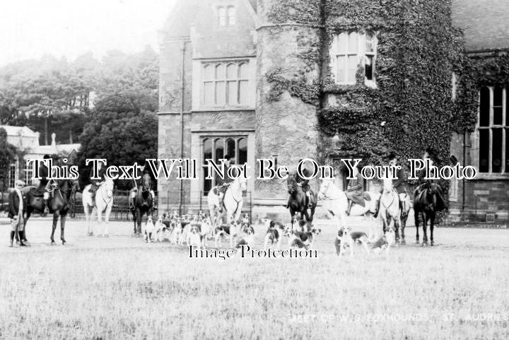 SO 604 - Meet Of The Foxhounds, St Audries Manor House, Somerset