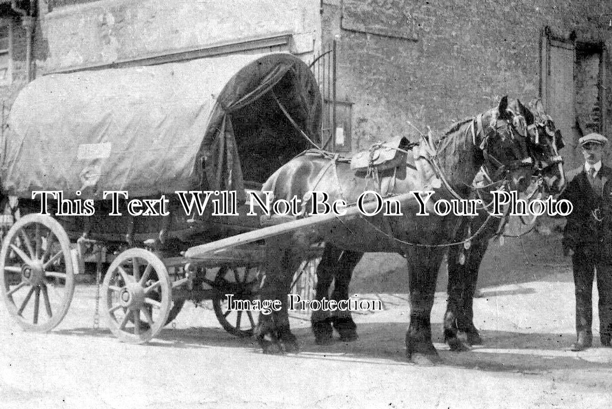 SO 803 - Shire Horse & Cart At Oakhill Brewery, Somerset