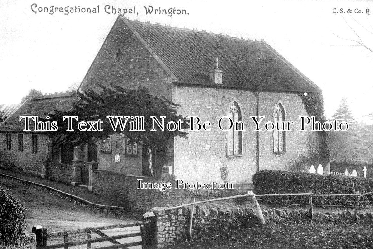 SO 813 - Wrington Congregational Chapel, Somerset c1908