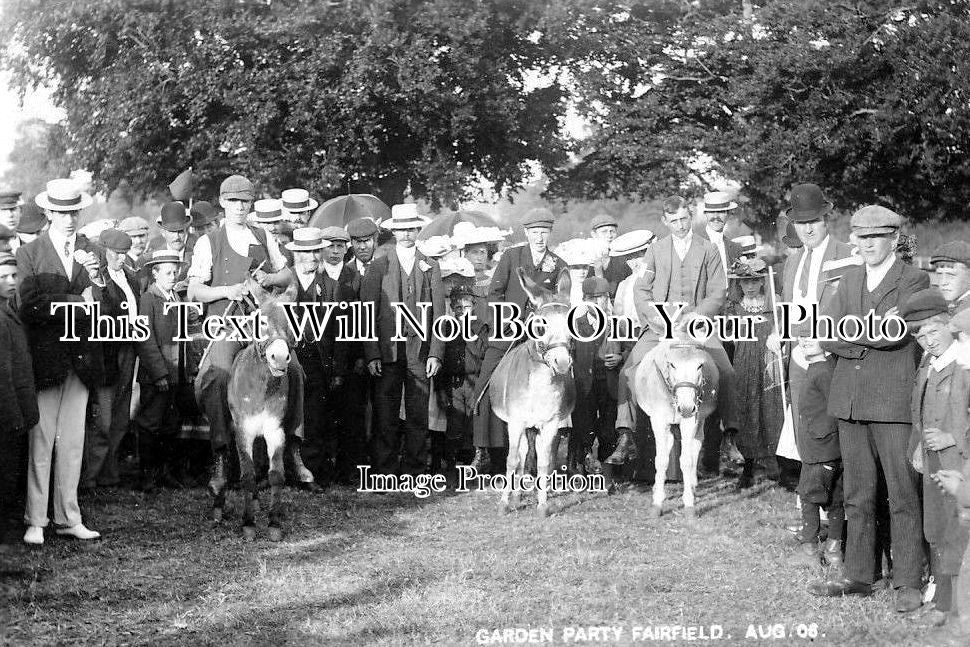 SO 819 - Garden Party, Faifield, Somerset 1906