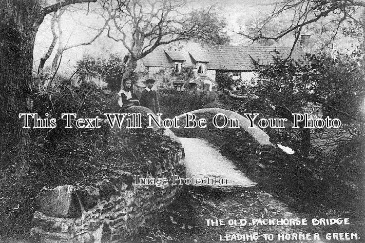 SO 82 - Old Packhorse Bridge To Horner Green, Somerset
