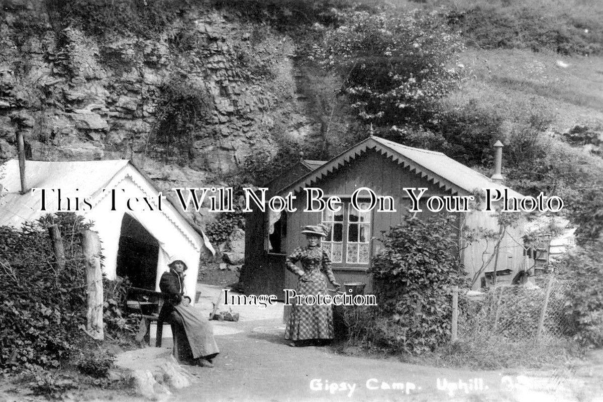 SO 840 - Gypsy Camp, Uphill, Somerset