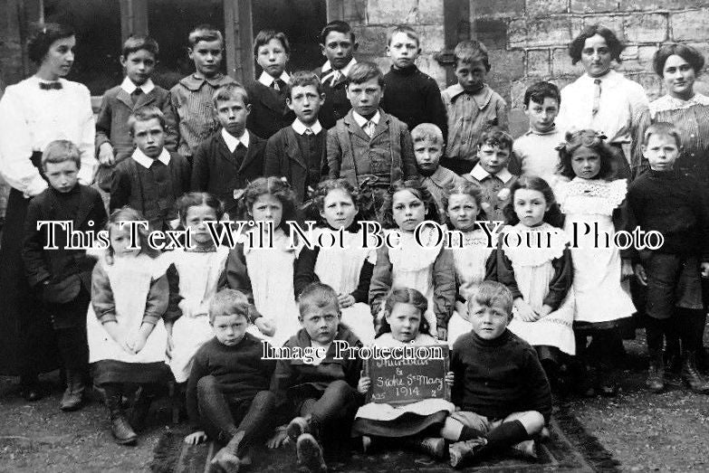 SO 899 - Thurlbear & Stoke St Mary Village Primary School, Somerset 1914